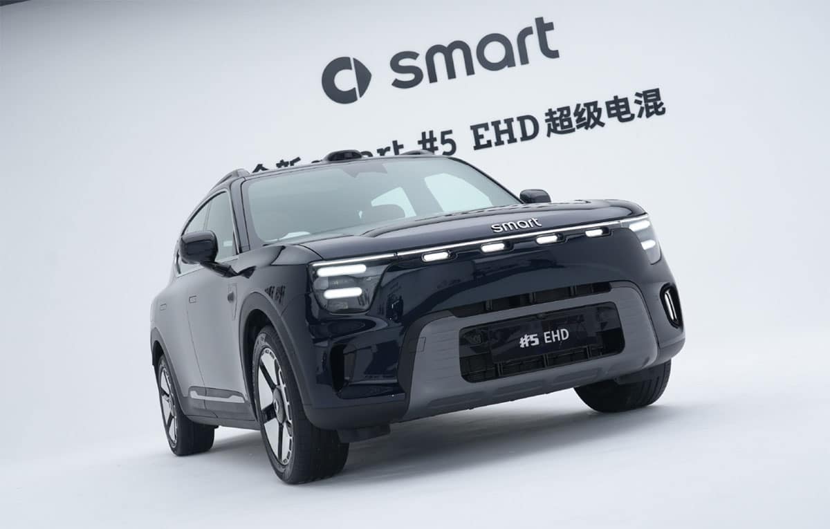 Smart begins pre-sales for #5 EHD hybrid SUV in China