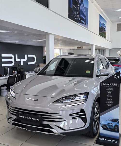 BYD plans to build up to 300 fast-charging stations in South Africa by end-2026