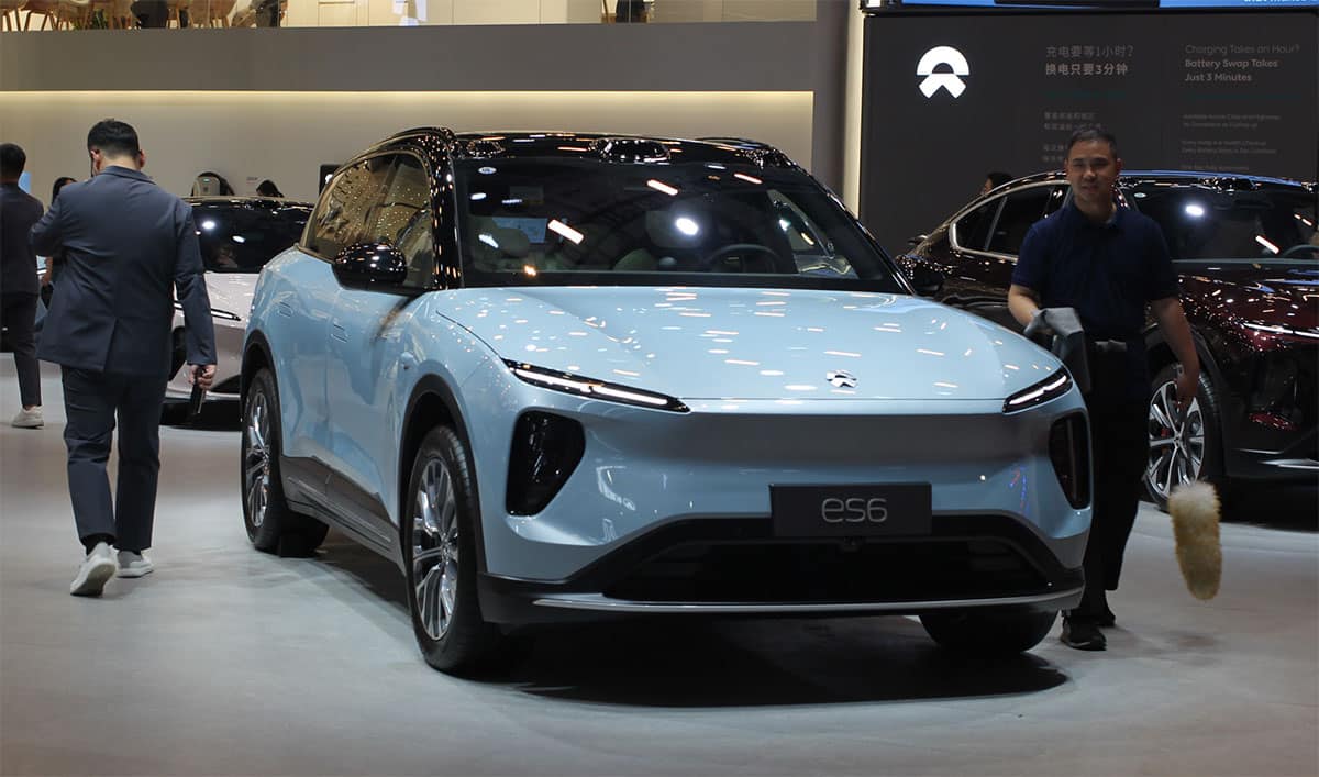 Nio expects ES6 SUV to hit 300,000th delivery milestone in Nov