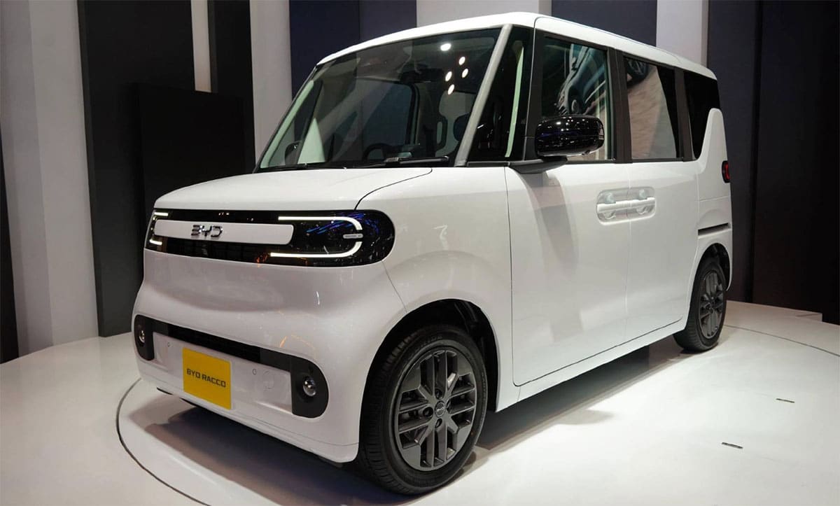 BYD unveils Racco mini electric K-Car in Japan