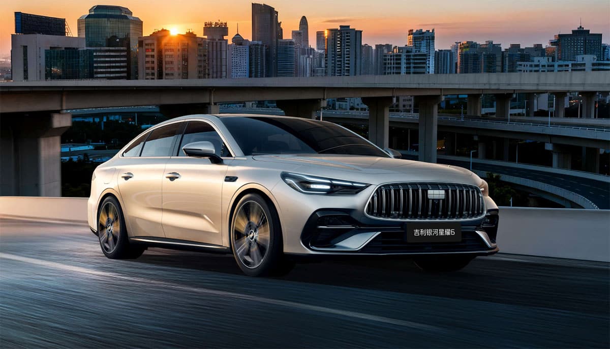 Geely Galaxy launches Starshine 6 hybrid sedan starting at ,670