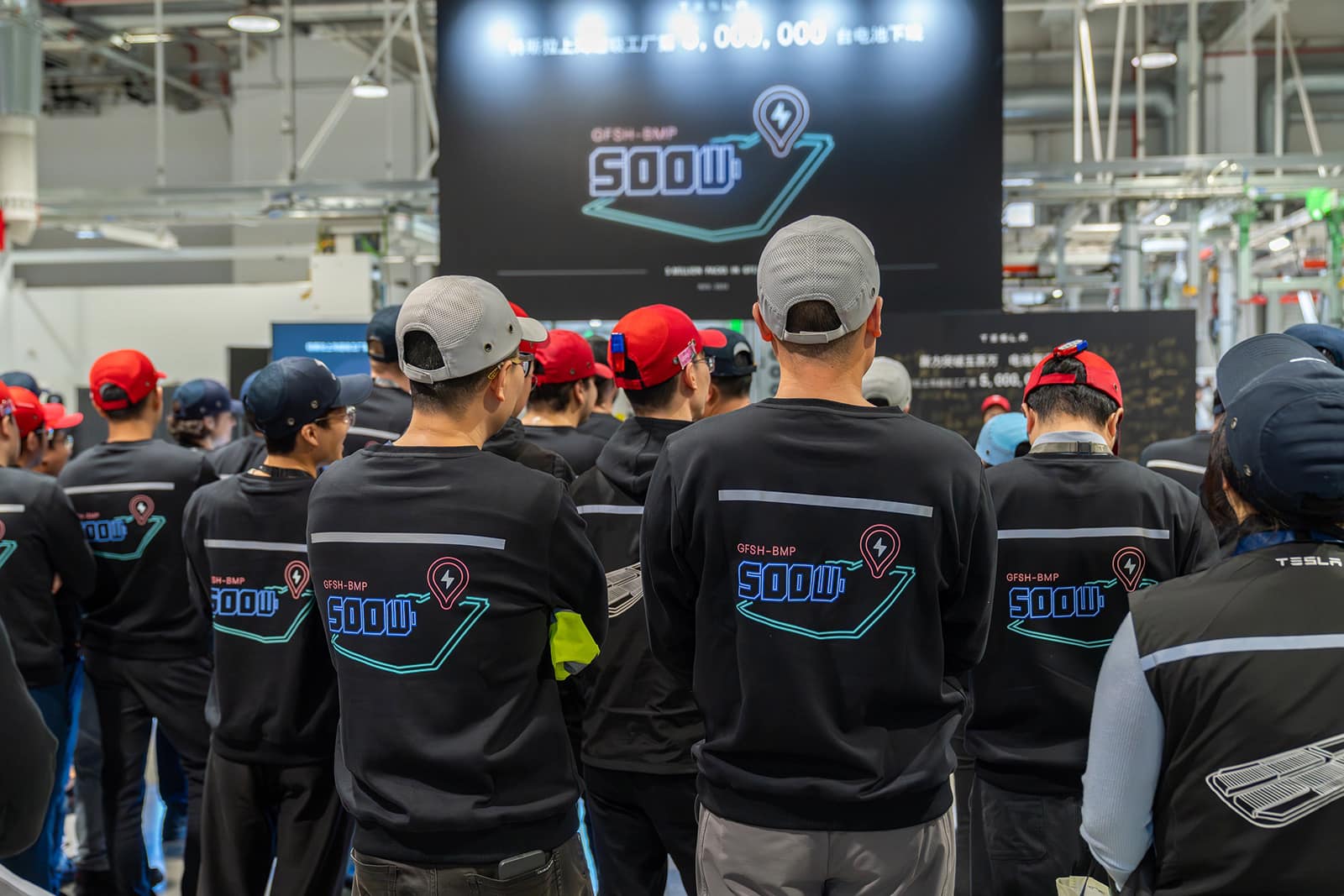 Tesla Shanghai plant sees 5 millionth battery pack roll off line