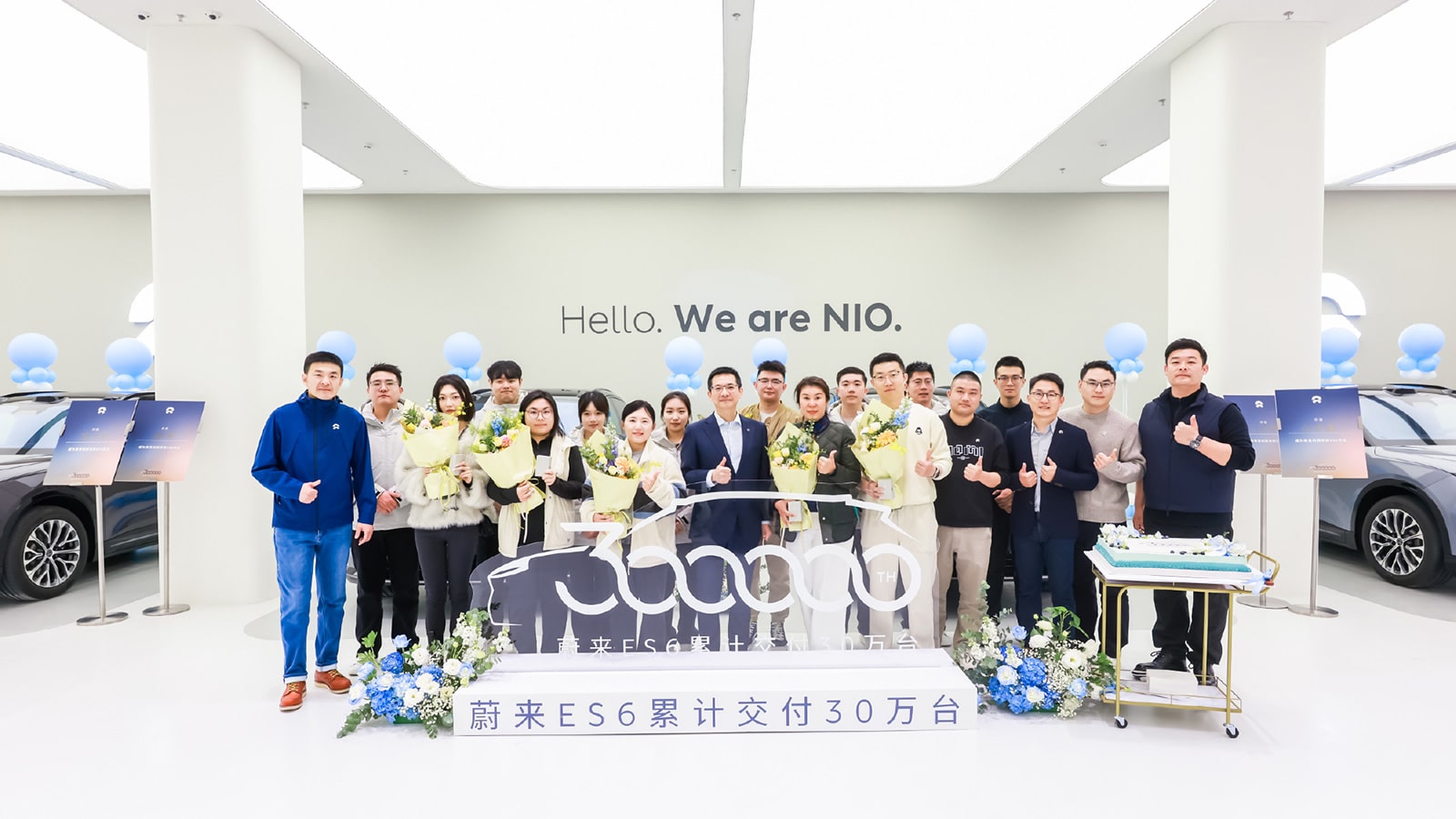 Nio ES6 SUV reaches 300,000th delivery milestone
