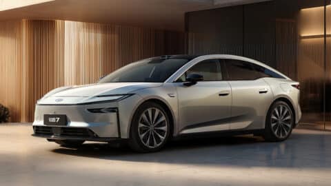 GAC Toyota opens pre-orders for bZ7 electric sedan