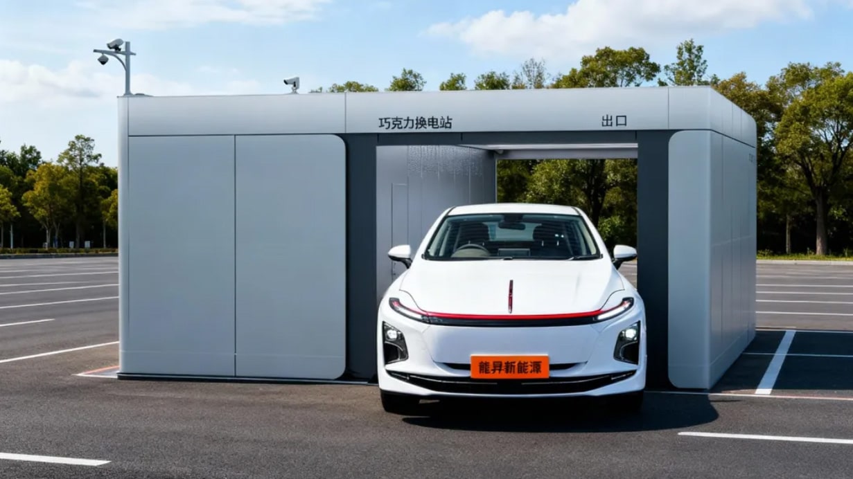 CATL and partners unveil right-hand-drive taxi supporting battery swap in Hong Kong