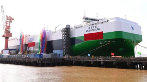 SAIC logistics unit Anji reaches 41 car carriers, 8 added this year