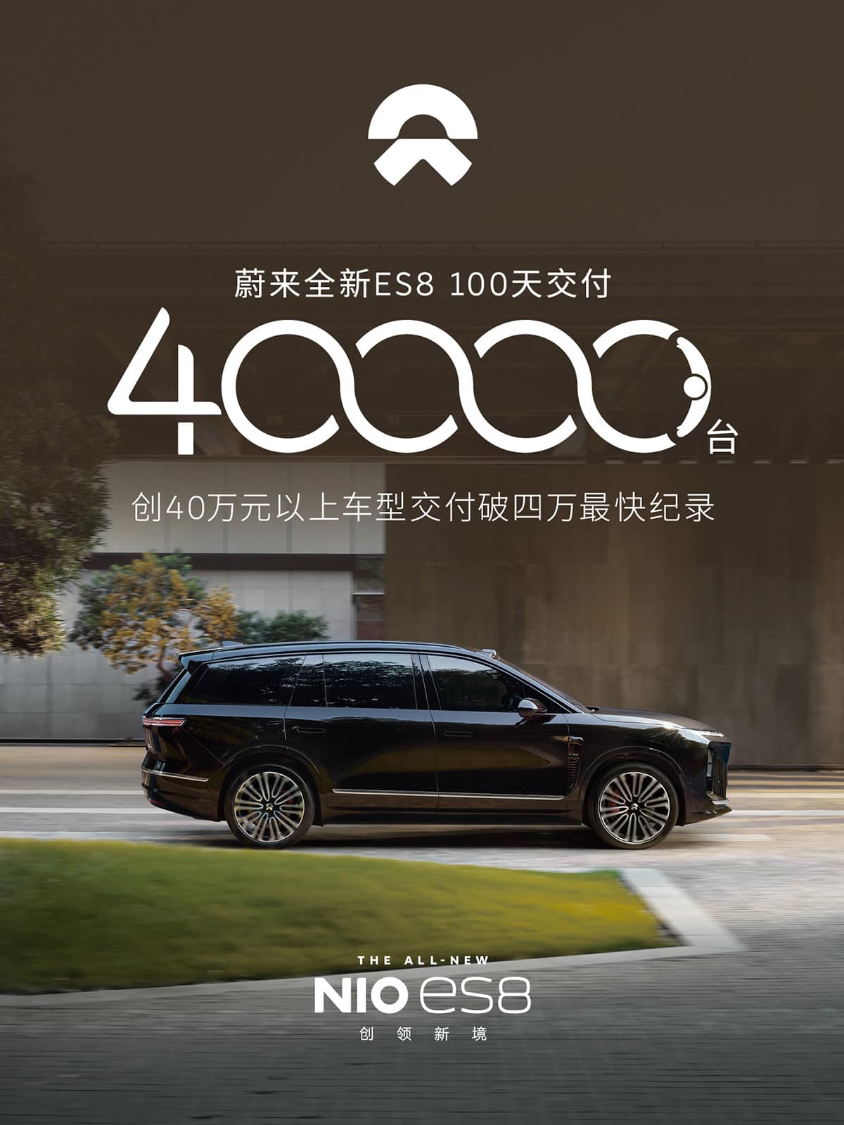 Nio hits 40,000th delivery of 3rd-gen ES8, 11 days after 30,000th milestone