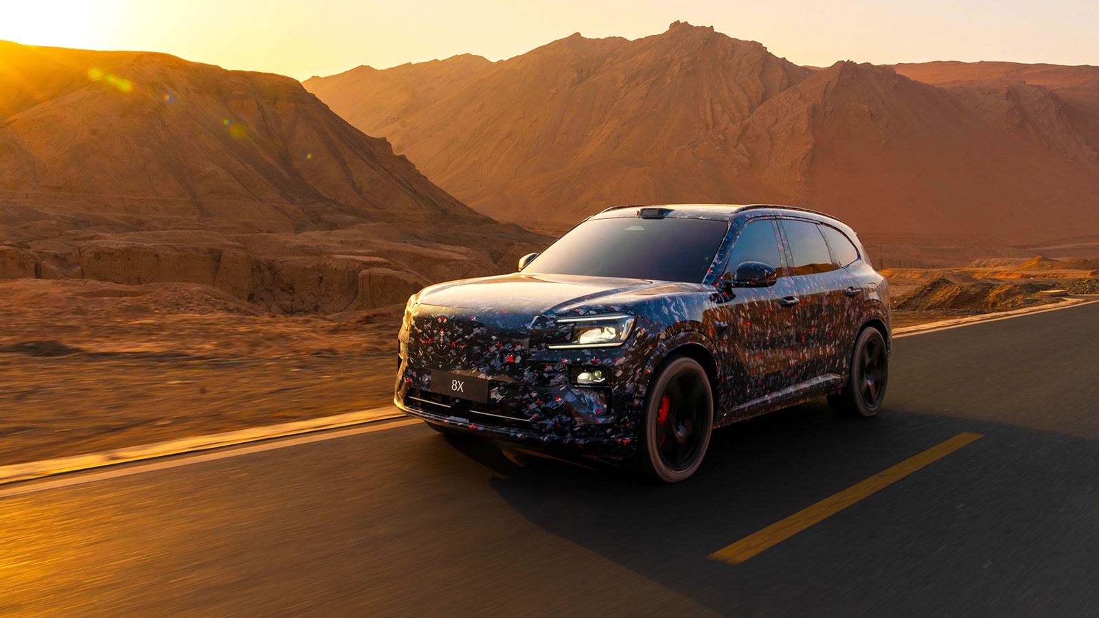 Zeekr teases high-performance hybrid SUV 8X