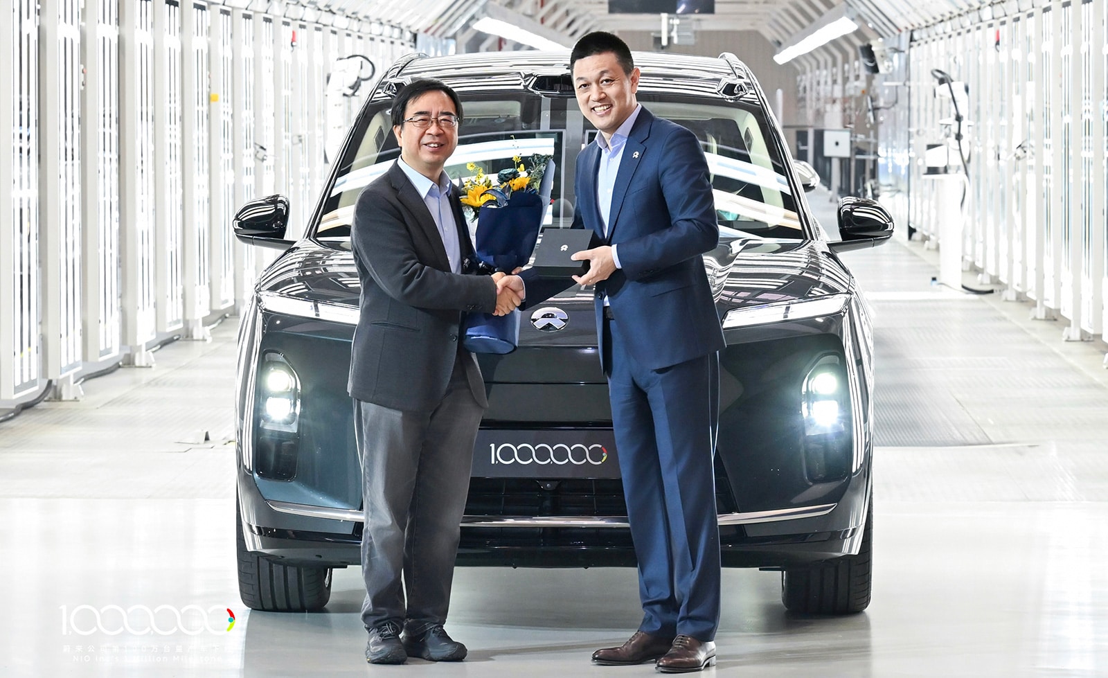 Nio reaches 1 million car production milestone, targets up to 50% annual sales growth going forward