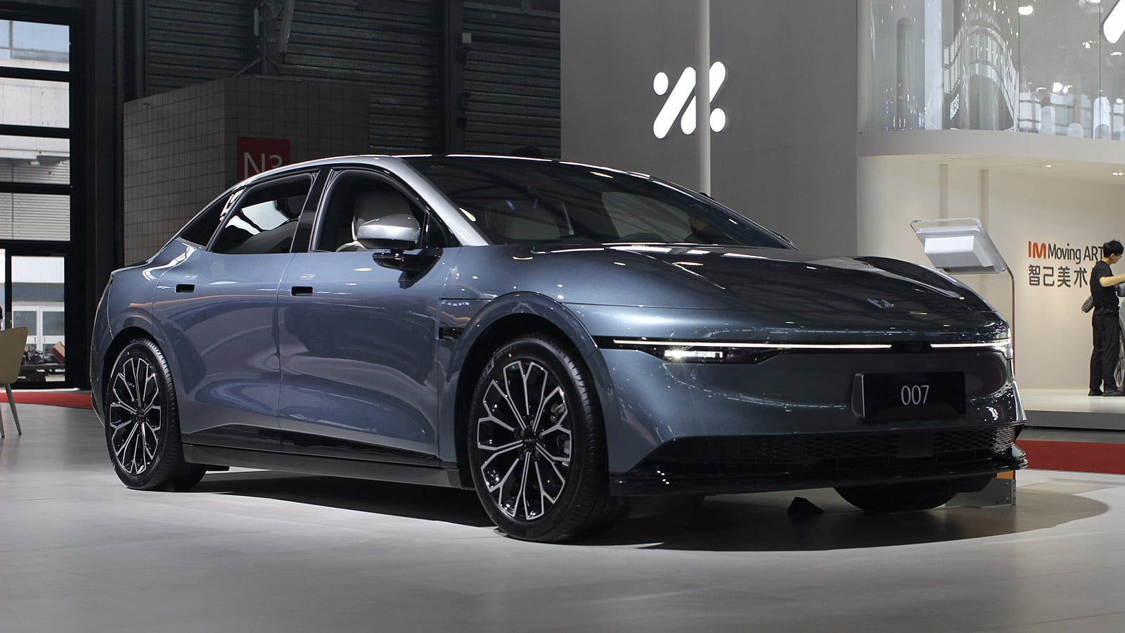 File photo shows a Zeekr 007.