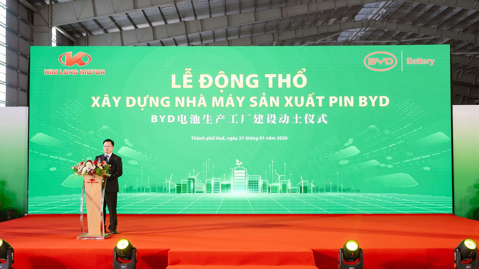 BYD begins construction of Vietnam battery plant in partnership with local automaker
