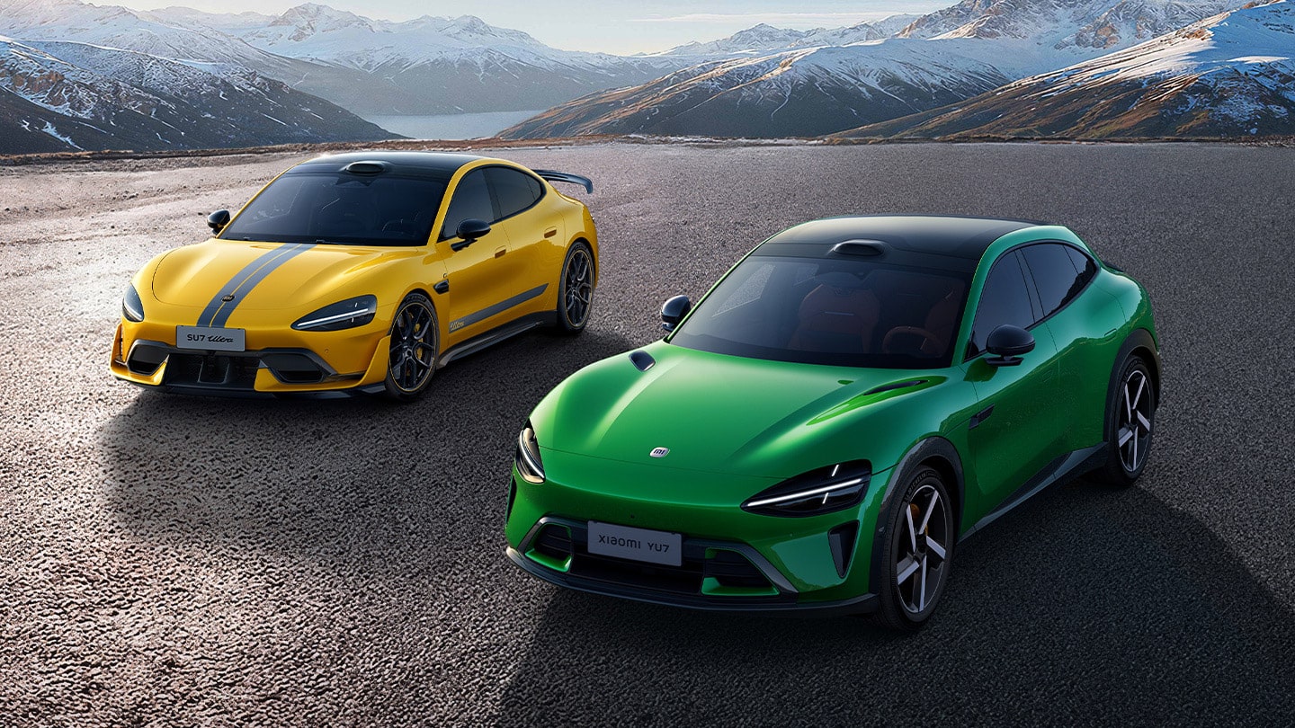 Xiaomi EV's two models.