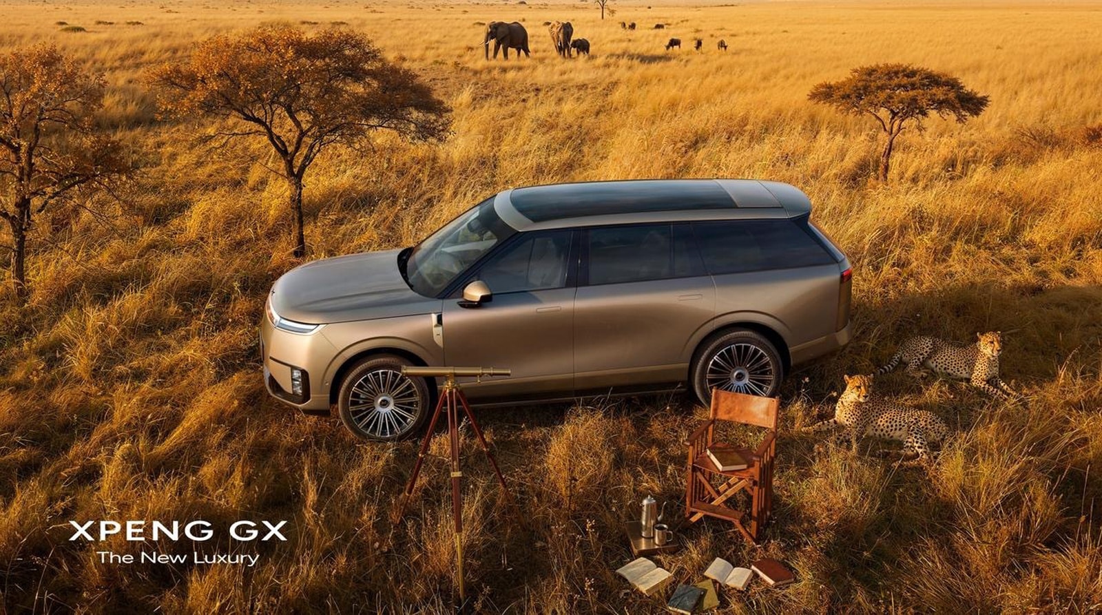 Xpeng previews Range Rover-like new 6-seat SUV GX