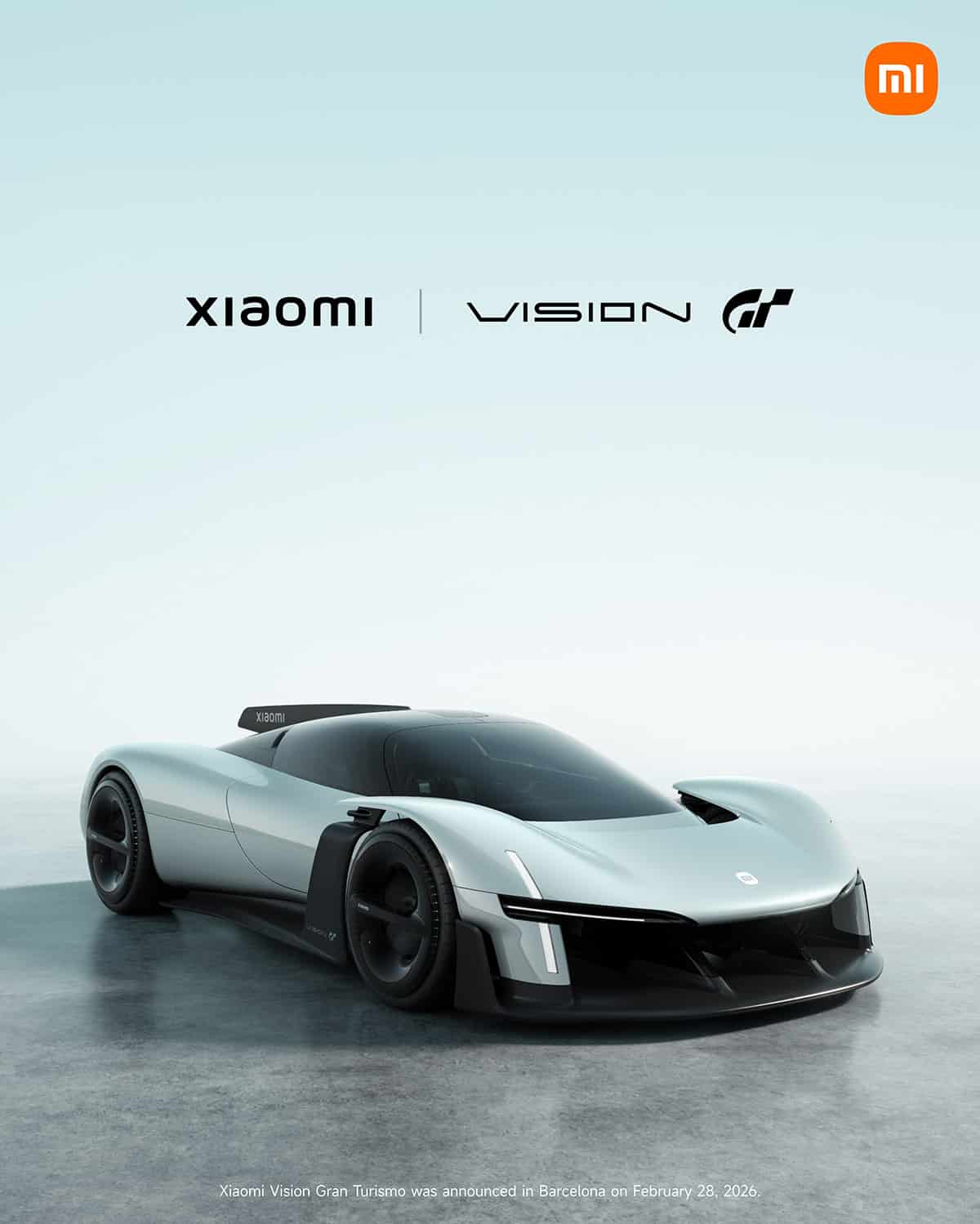 Xiaomi unveils Vision GT supercar concept in European charm offensive