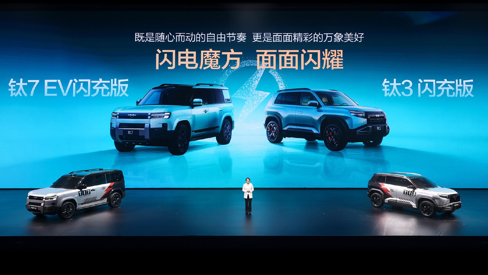 BYD Fang Cheng Bao unveils Tai 3 and Tai 7 flash-charging editions, launch set for Mar 13