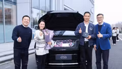 Nio reaches 80,000th delivery of 3rd-gen ES8 SUV