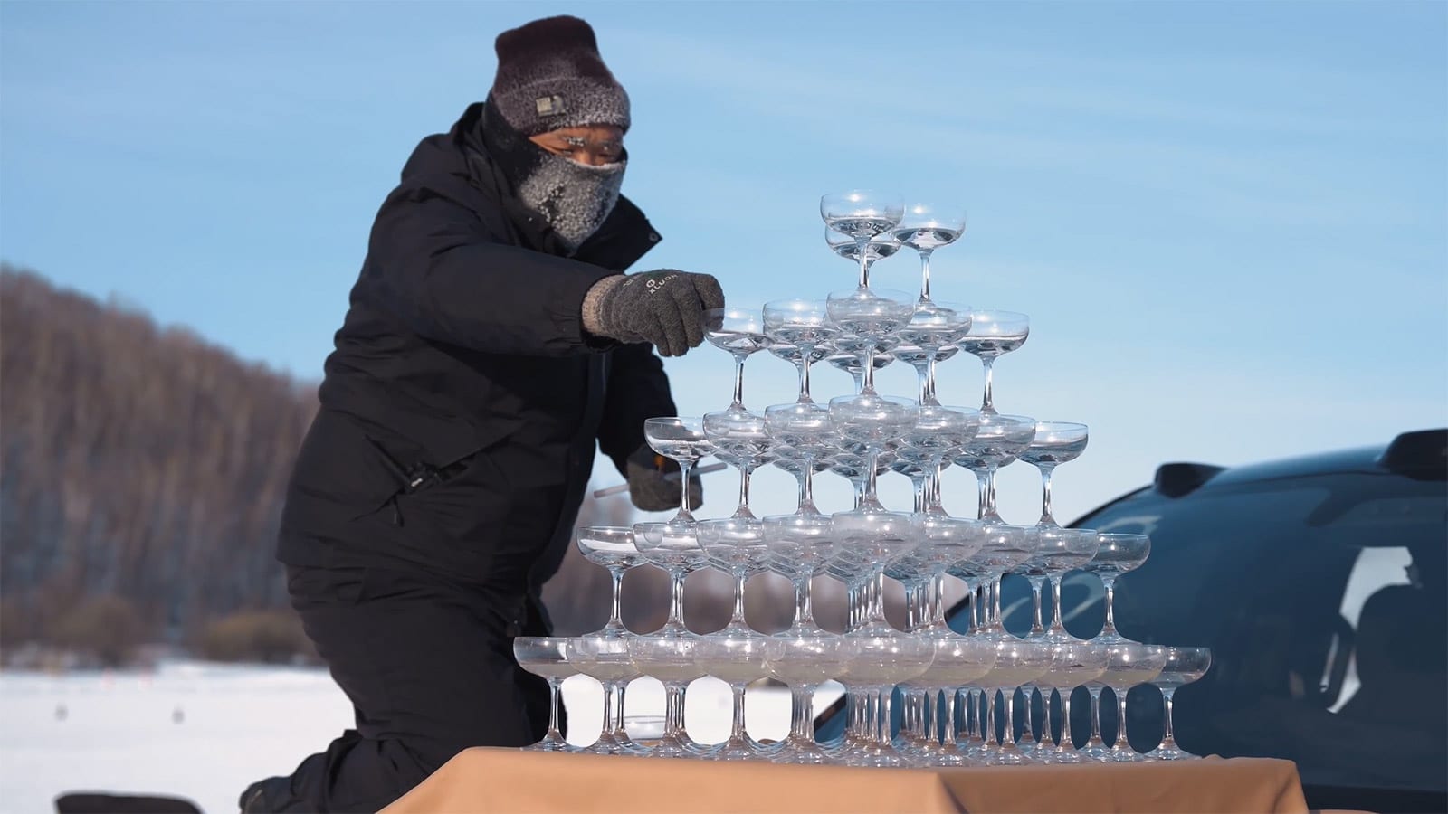 Nio teases flagship ES9 SUV with winter test video ahead of Apr 9 event