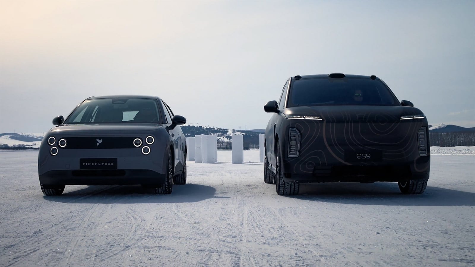 Nio teases flagship ES9 SUV with winter test video ahead of Apr 9 event