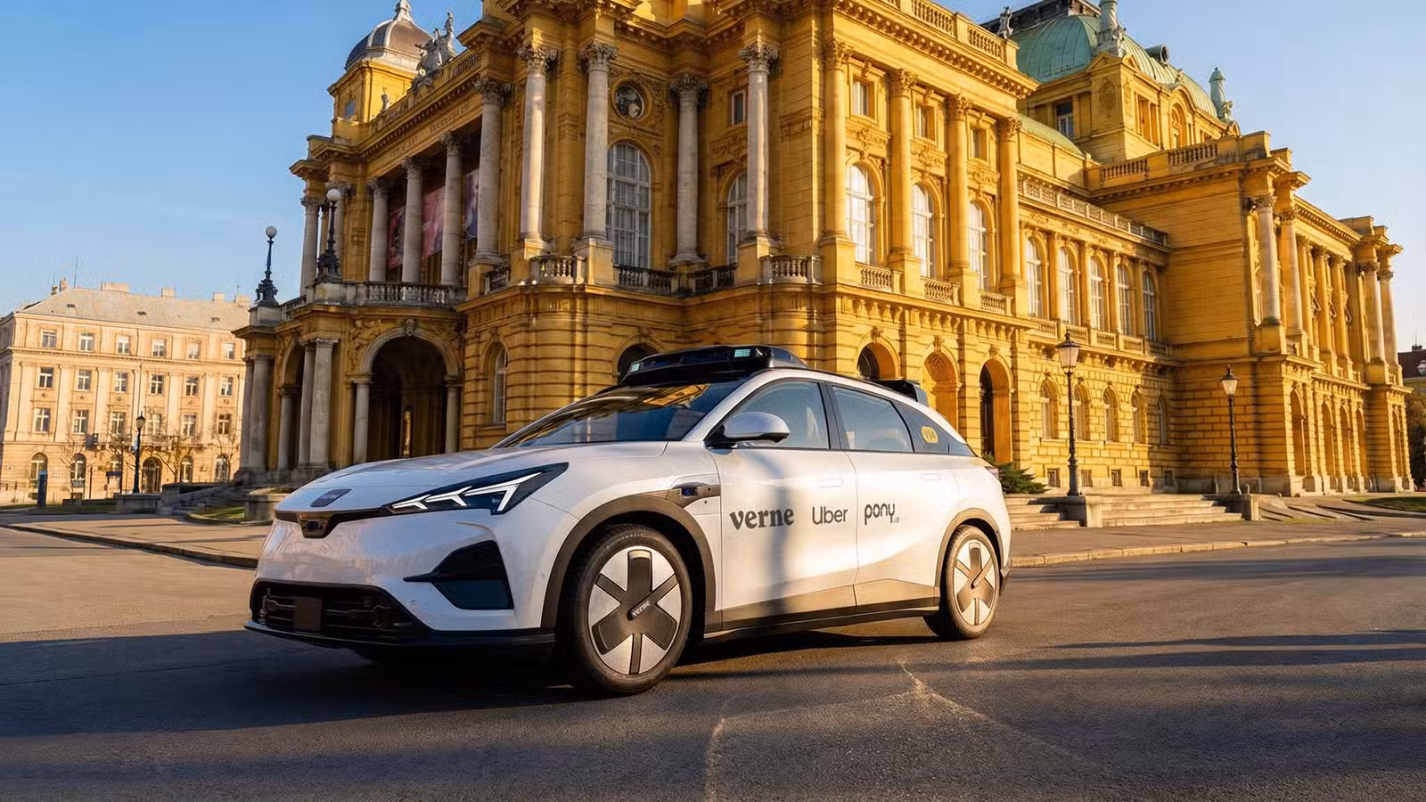 Pony AI partners with Uber and Verne to launch Europe's first commercial robotaxi service in Croatia