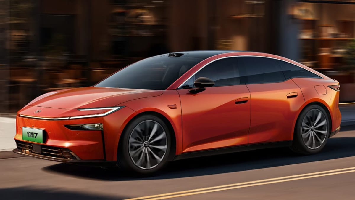 GAC Toyota launches bZ7 electric sedan with Huawei tech to boost China sales