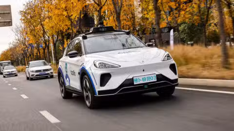 Baidu Apollo Go robotaxis hit by rare mass paralysis in Chinese city