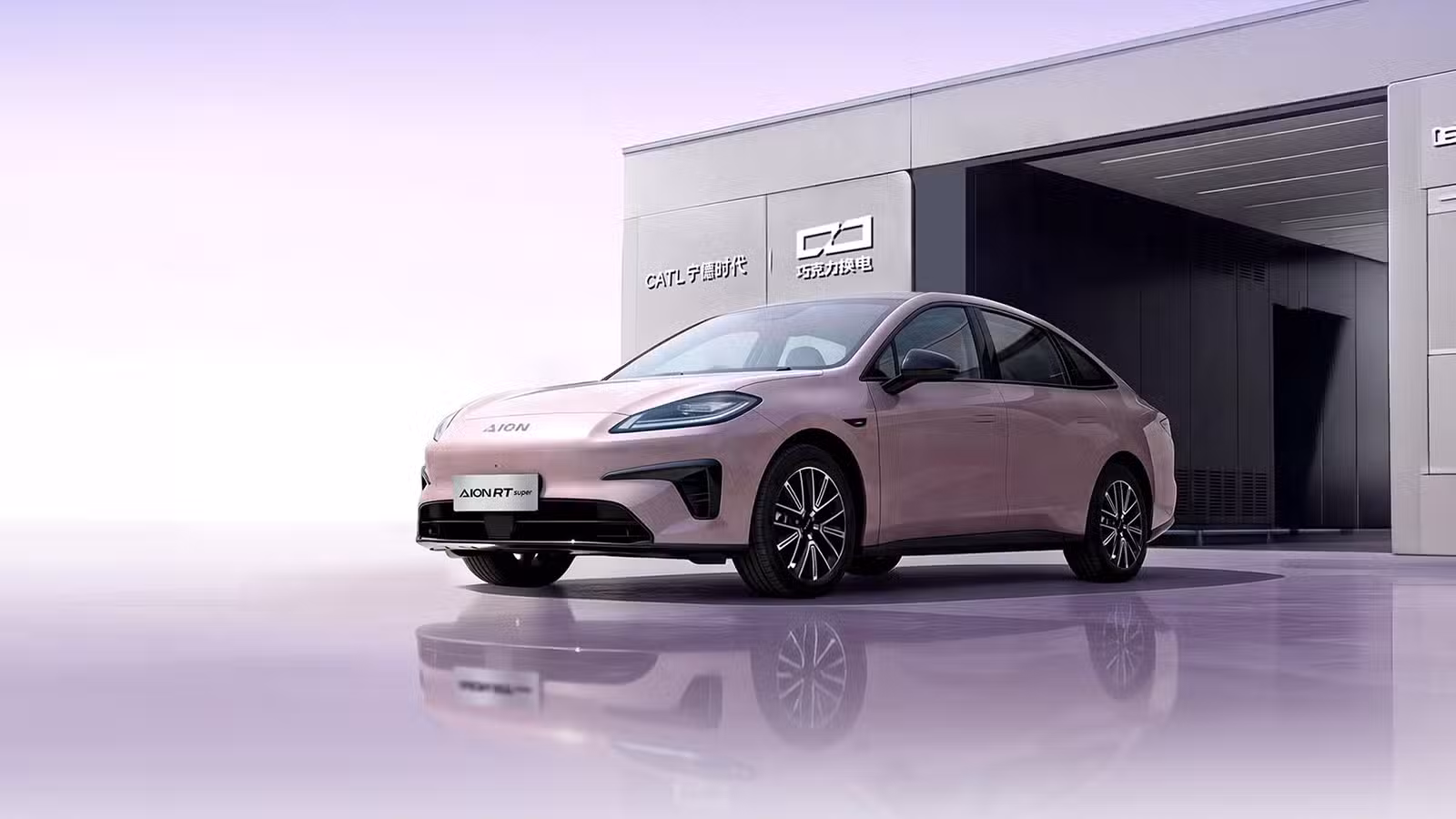 GAC Aion launches RT Super electric sedan featuring CATL battery swap tech