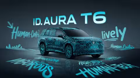 FAW-VW names frst model of ID. AURA series T6, set for Beijing Auto Show debut