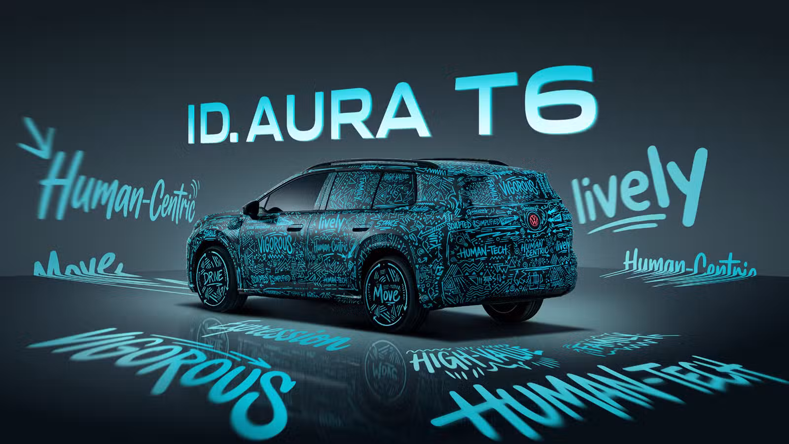 FAW-VW names frst model of ID. AURA series T6, set for Beijing Auto Show debut