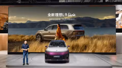 Li Auto to officially launch L9 Livis flagship SUV with in-house developed chip on May 15