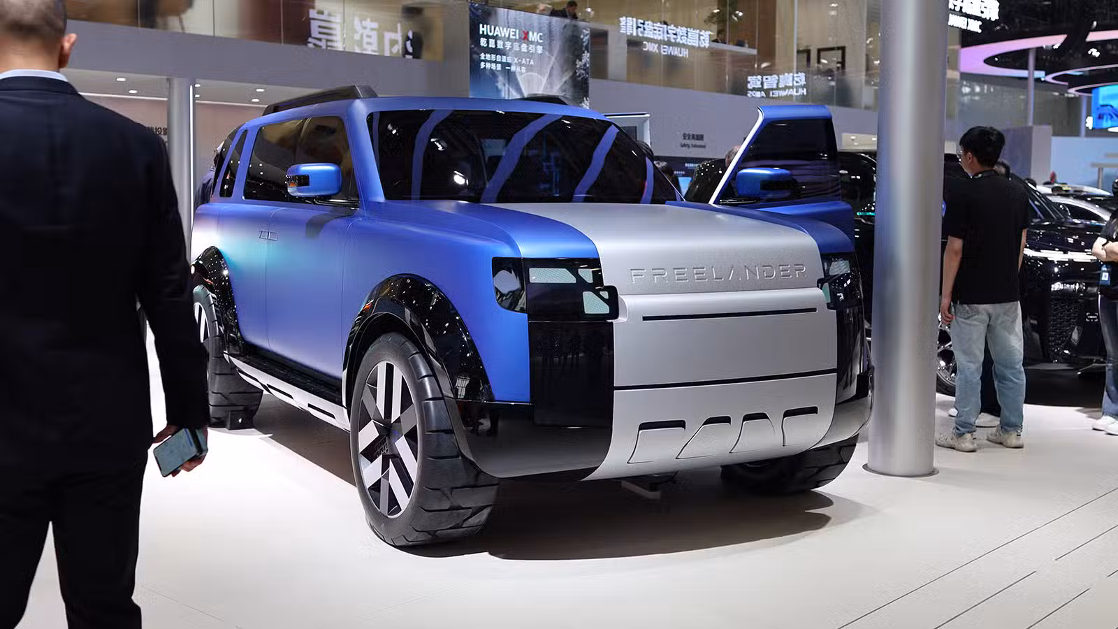 Reborn Freelander brand names first model Freelander 8, releases official images