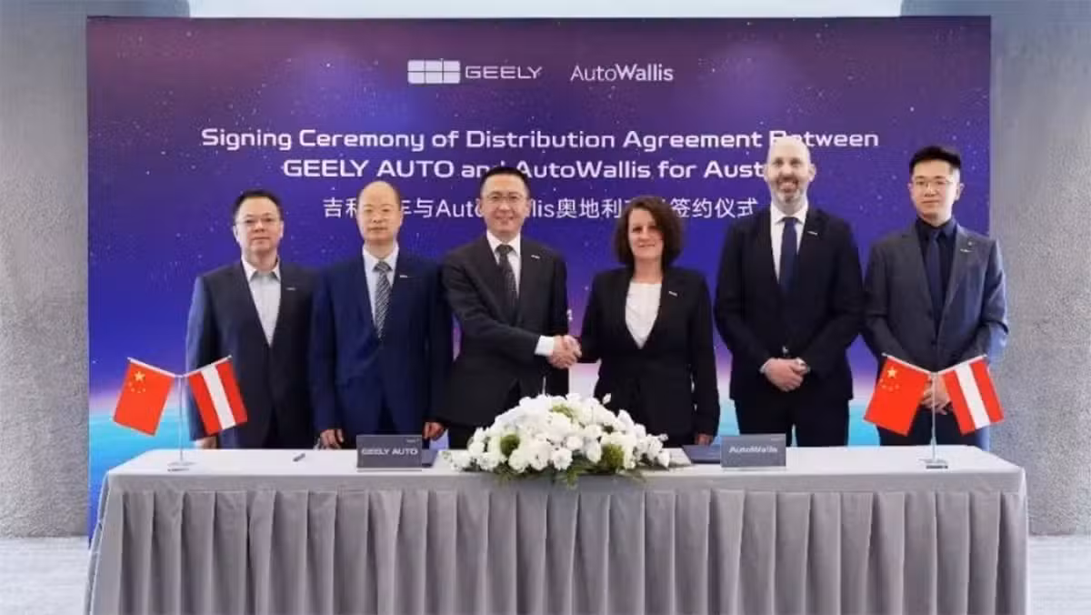 Geely signs distribution deal to enter Austrian market