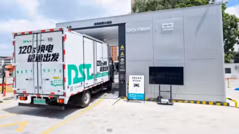 CATL launches China's first standardized light truck battery swap ecosystem