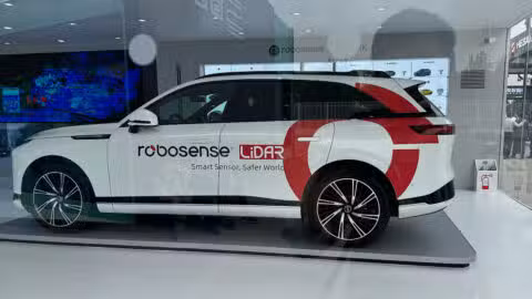 RoboSense robotics LiDAR shipments surpass automotive for first time