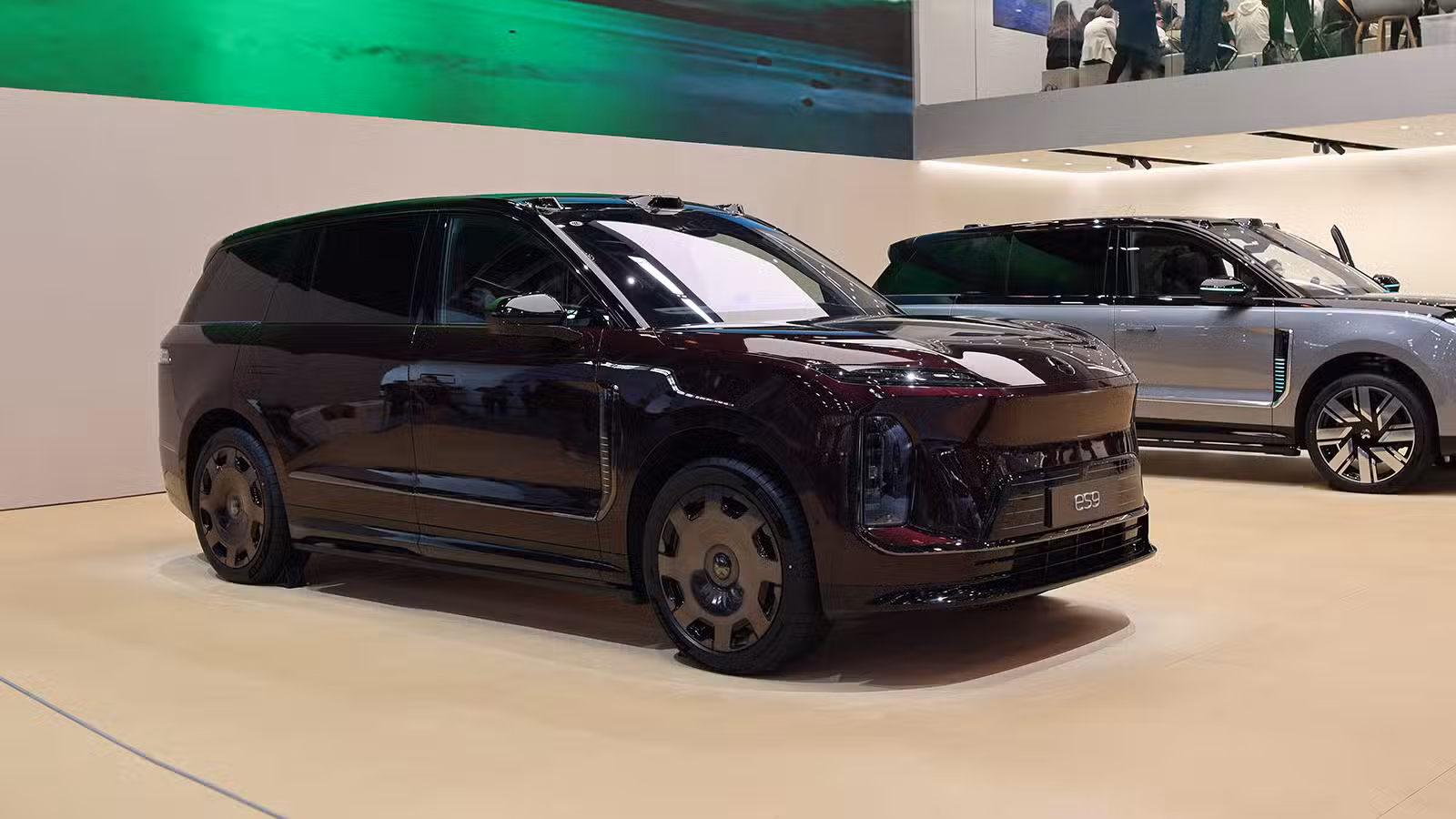 A Nio ES9 on display at the Beijing Auto Show in April 2026.