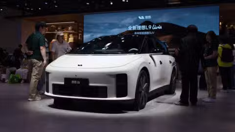 Li Auto's May deliveries fall 18% as it pins hopes on new 5-seat flagship SUV to revive sales